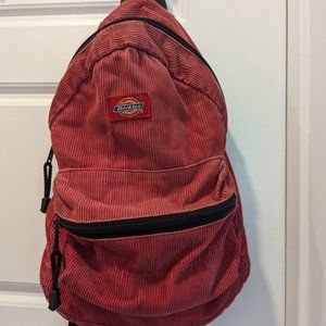Dickies Rust Colored Corduroy Mini-backpack